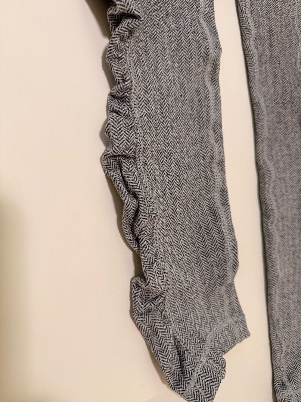 Lululemon Run Turn Around Tight Herringbone Gray Size 4 - Picture 6 of 8